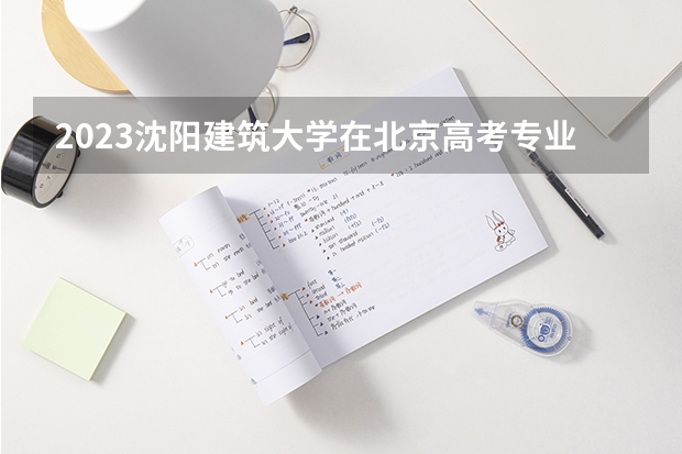 2023沈阳建筑大学在北京高考专业招生计划人数是多少