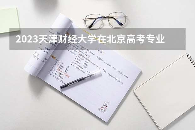 2023天津财经大学在北京高考专业招生计划人数是多少