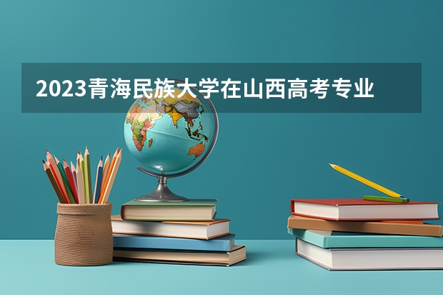 2023青海民族大学在山西高考专业招生计划人数是多少