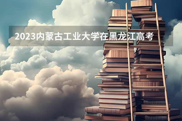 2023内蒙古工业大学在黑龙江高考专业招生计划人数是多少