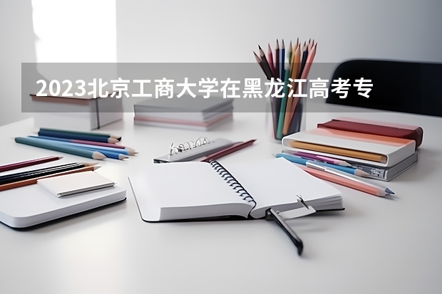 2023北京工商大学在黑龙江高考专业招生计划人数是多少