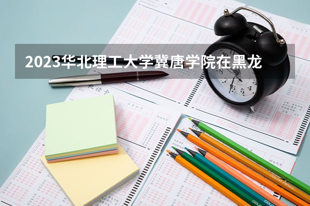 2023华北理工大学冀唐学院在黑龙江高考专业招生计划人数是多少