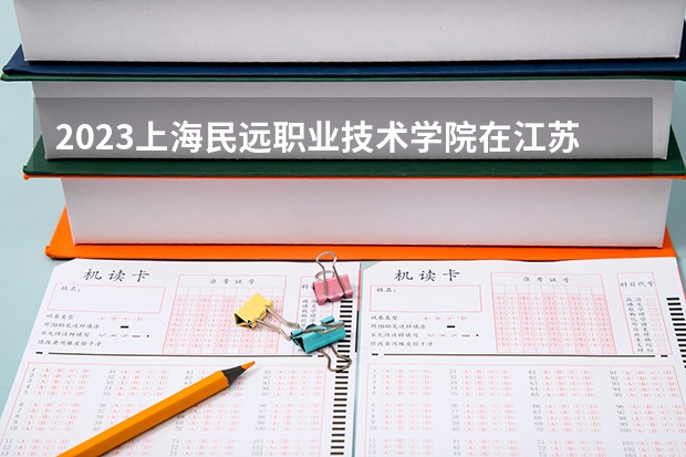 2023上海民远职业技术学院在江苏高考专业招生计划人数是多少
