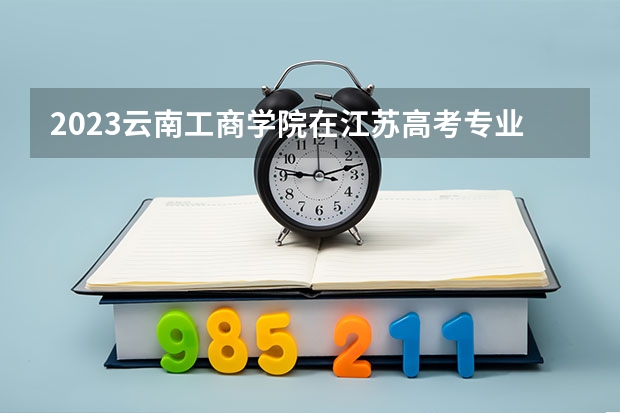 2023云南工商学院在江苏高考专业招生计划人数是多少
