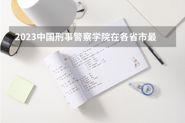 2023中国刑事警察学院在各省市最低录取位次 山东警察学院录取分数线2023