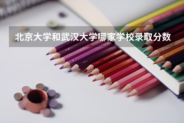 北京大学和武汉大学哪家学校录取分数低