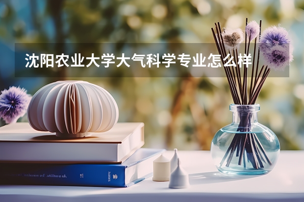 沈阳农业大学大气科学专业怎么样
