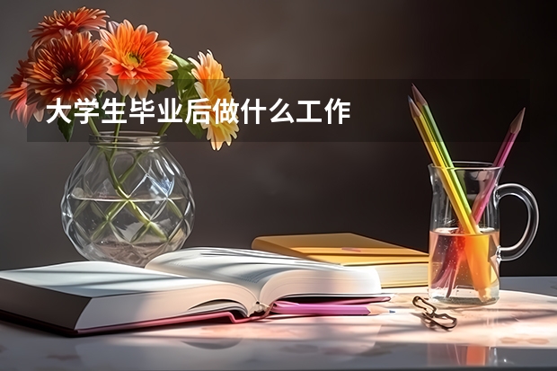 大学生毕业后做什么工作