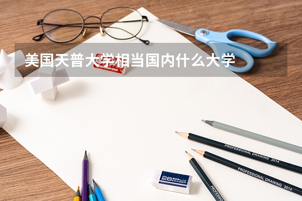 美国天普大学相当国内什么大学