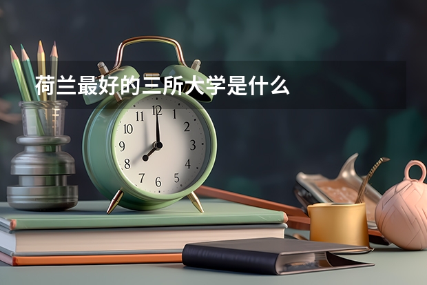 荷兰最好的三所大学是什么