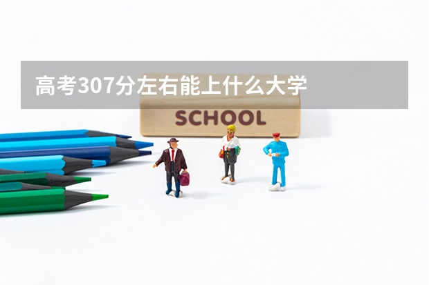 高考307分左右能上什么大学