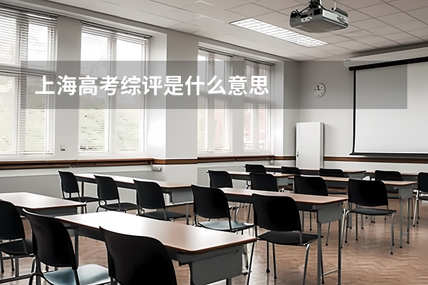上海高考综评是什么意思