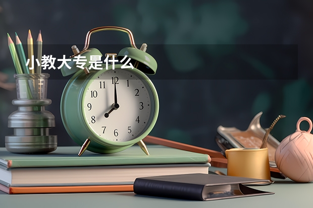 小教大专是什么
