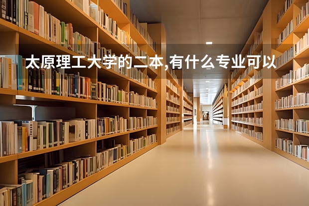 太原理工大学的二本,有什么专业可以选择?多少分?在哪个校区?