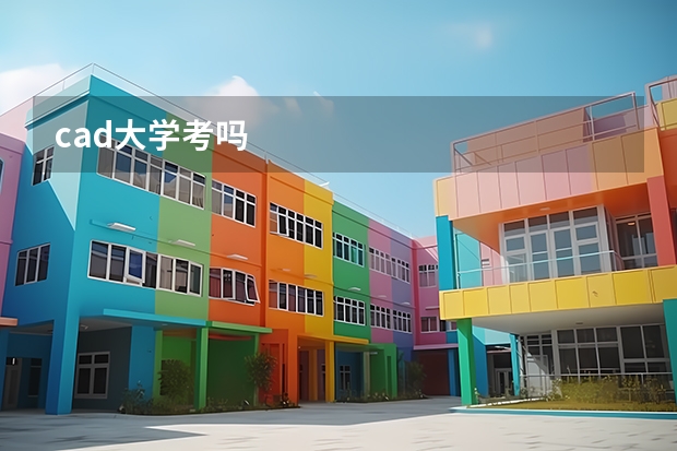 cad大学考吗