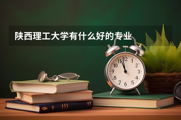陕西理工大学有什么好的专业